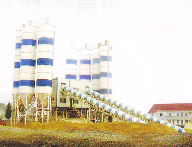 Concrete mixing station 2HZS